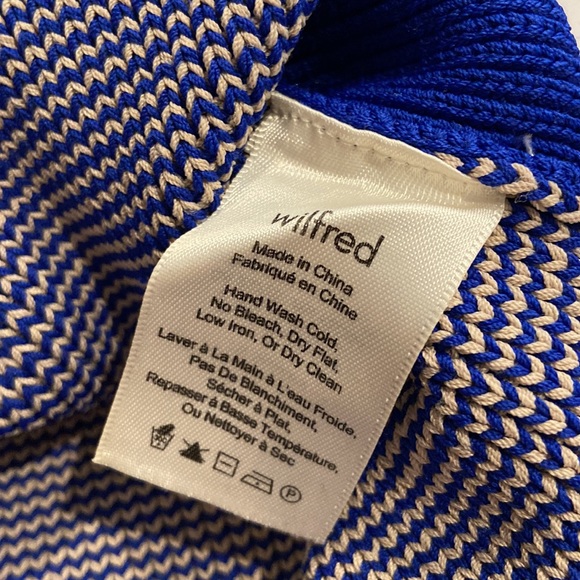 WILFRED Blue Crevier Knit Sweater Tank - Picture 5 of 6